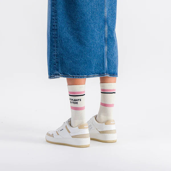 Bamboo Socks - Eat Plant B*tch [MOEA-SOC003-05]