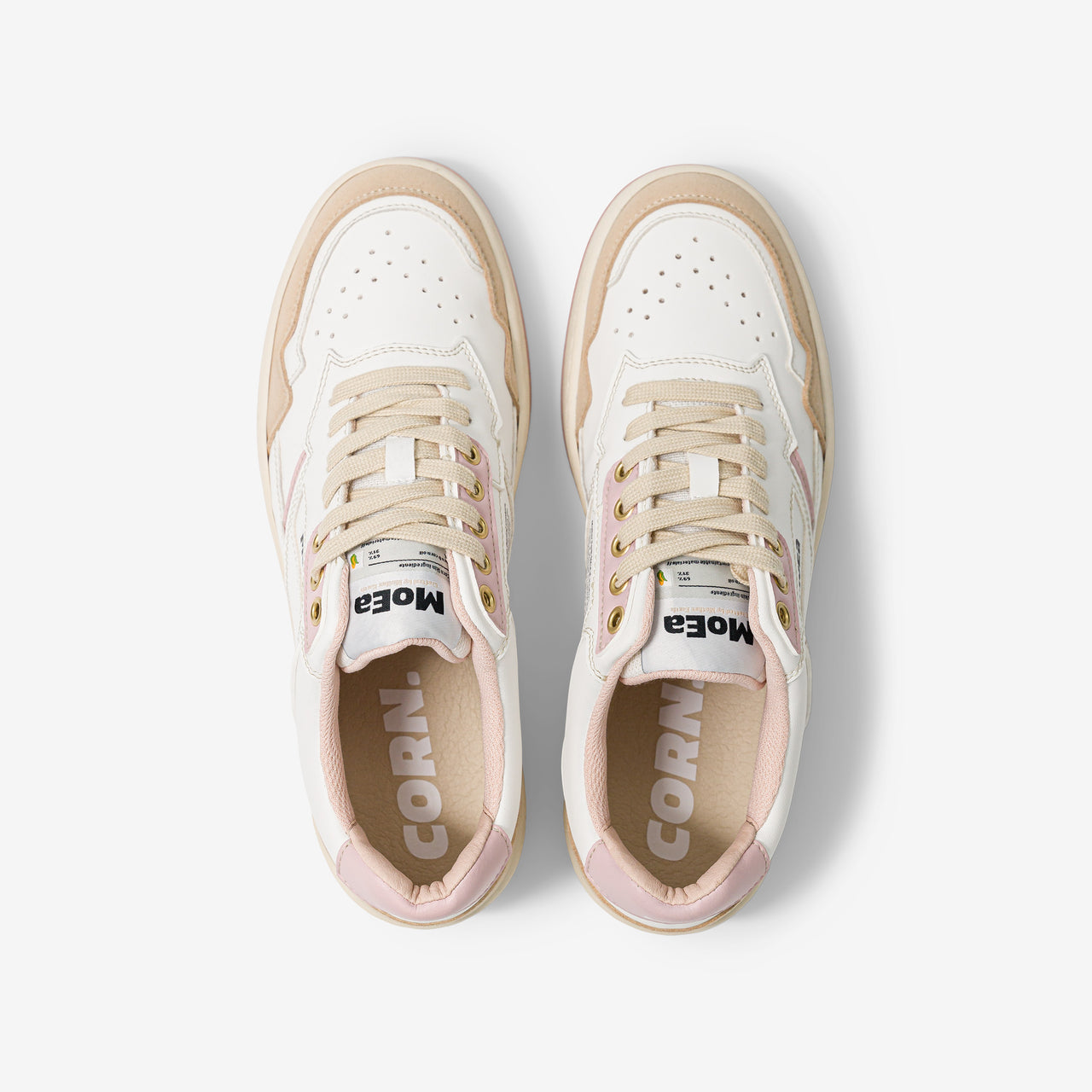 [SS25] GEN1 - CORN WHITE & PINK SUEDE [GN1-62]