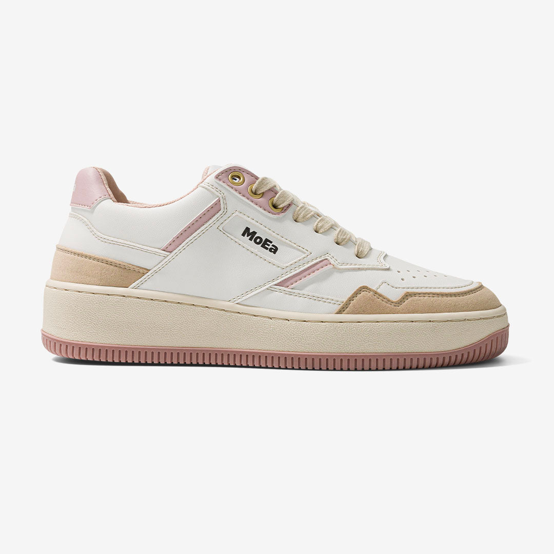 GEN1 - WHITE & PINK SUEDE [GN1-62]